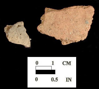 Wolfe Neck body sherds from Conowingo site 18CE14/161.